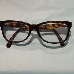 Chanel Tortoise Brown Square prescription eyeglass